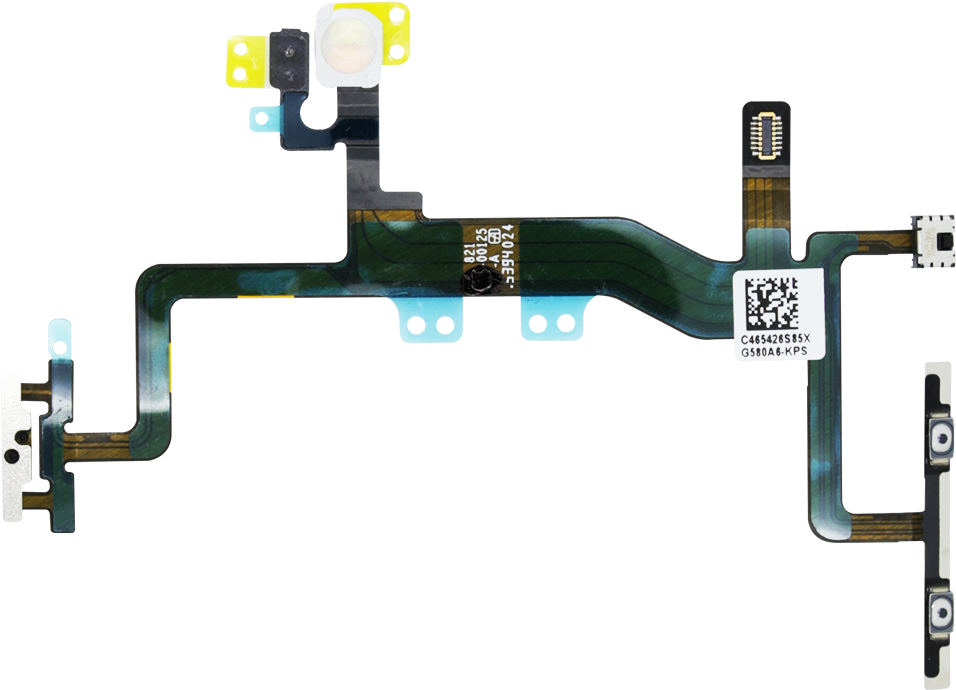 Iphone 6s Power Flex Cable Clipart (1200x1200), Png Download