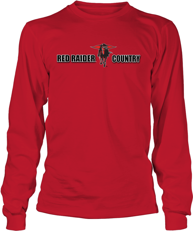Texas Tech University Apparel And Gifts Support The - Texas Tech Christmas Shirts Clipart (1000x1000), Png Download