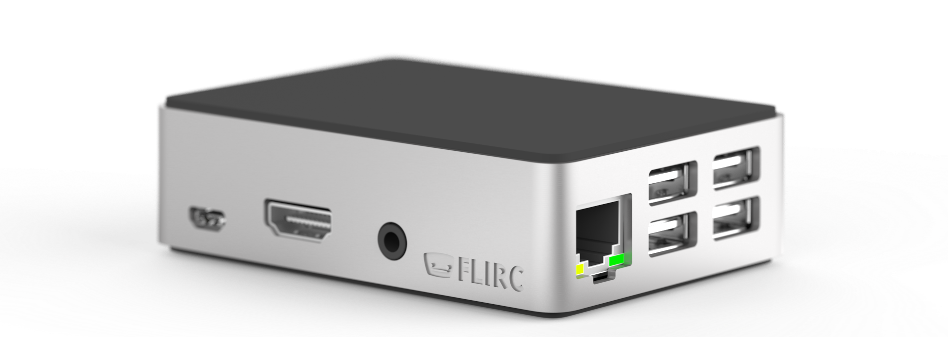 Raspberry Pi Flirc Case Clipart (1904x677), Png Download