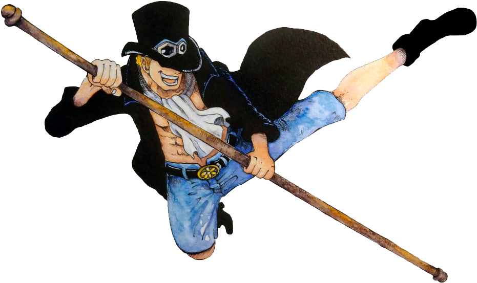 One Piece Sabo - Sabo One Piece Png Clipart (1024x670), Png Download