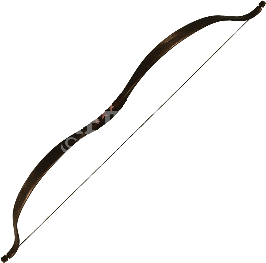 Ready For Battle Bow - Medieval Bow Clipart (851x851), Png Download