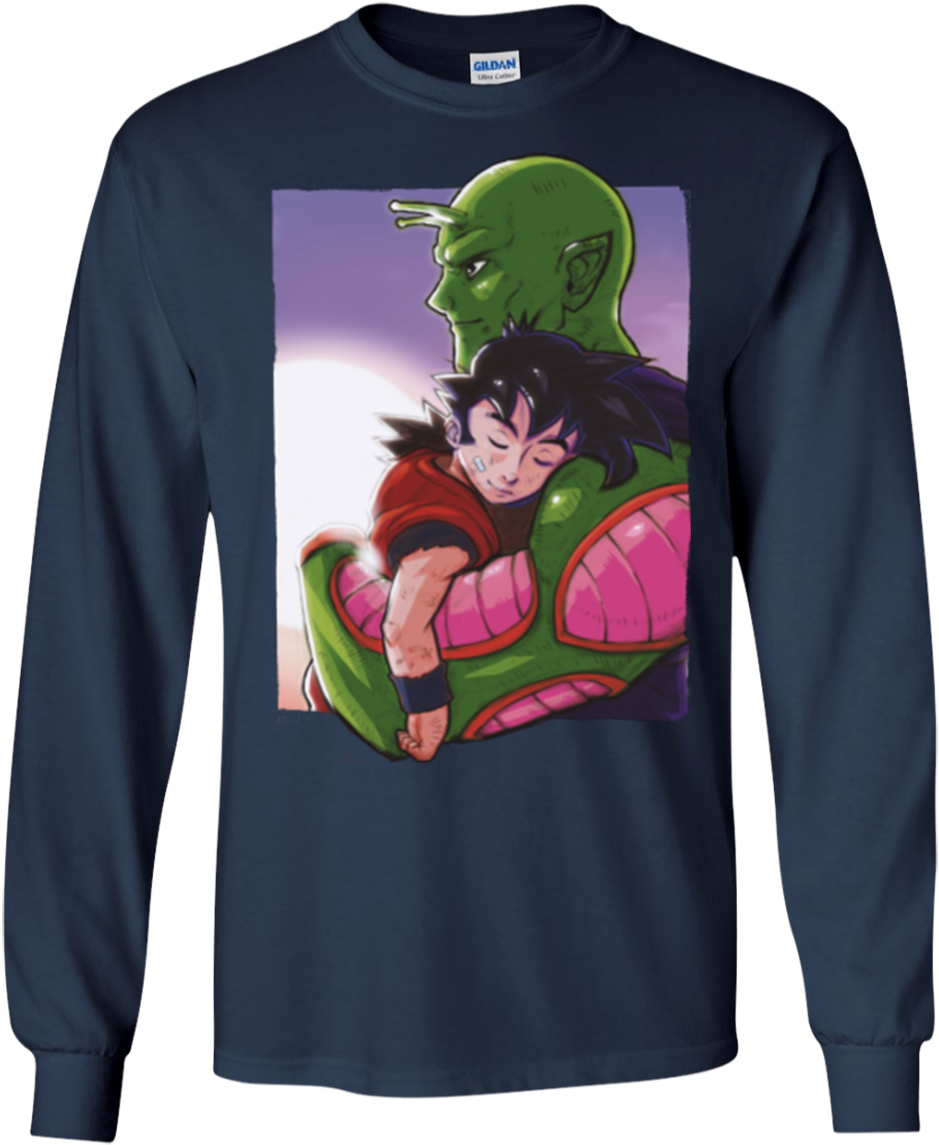 Dragon Balls Piccolo Shirts Father & Son Hoodies Sweatshirts Clipart (939x1145), Png Download