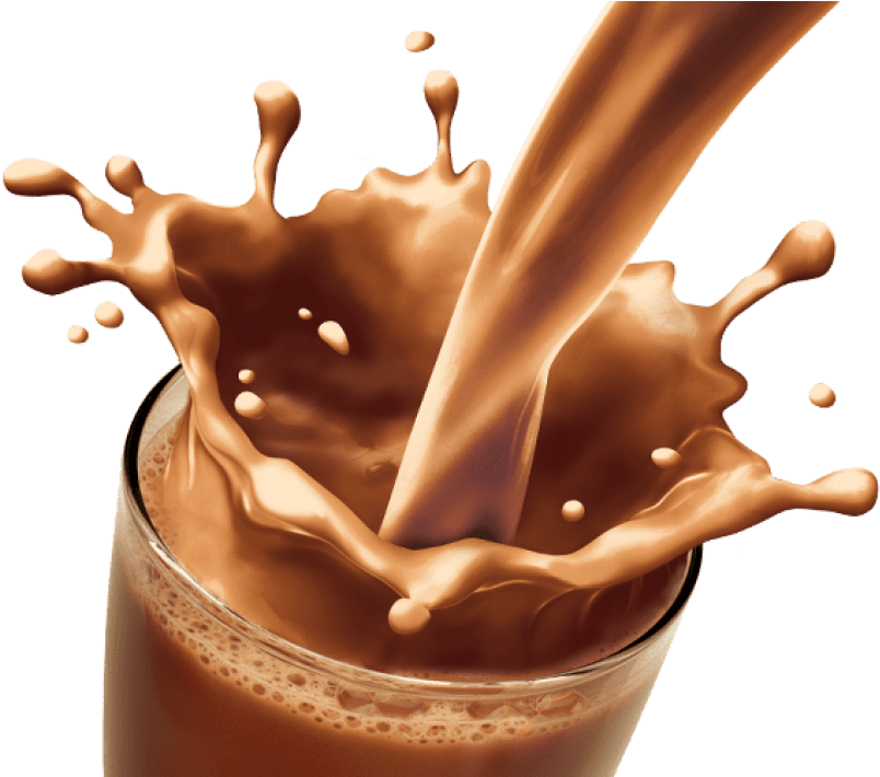 Free Png Download Milk Glass Splash Png Png Images - Chocolate Drink Png Cl...