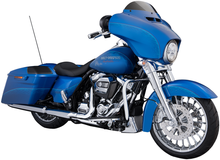 800 X 581 3 - Blue Harley Davidson Motorcycle Clipart (800x581), Png Download