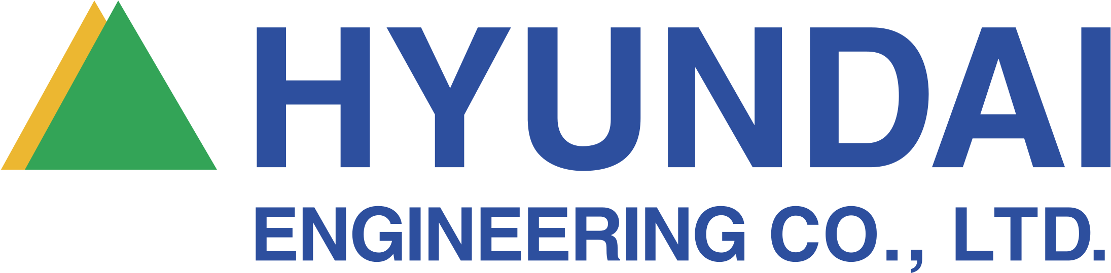 Hyundai Engineering Logo Png Transparent - Hyundai Engineering & Construction Clipart (2400x2400), Png Download