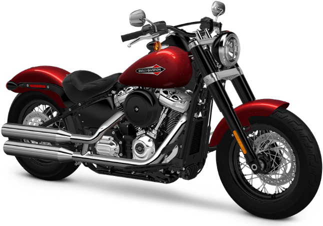 Harley-davidson Softail Slim 2018 In Uae - Softail Slim With Pull Back Riser Clipart (690x463), Png Download