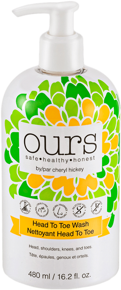 Ours Head To Toe Wash Clipart (392x936), Png Download