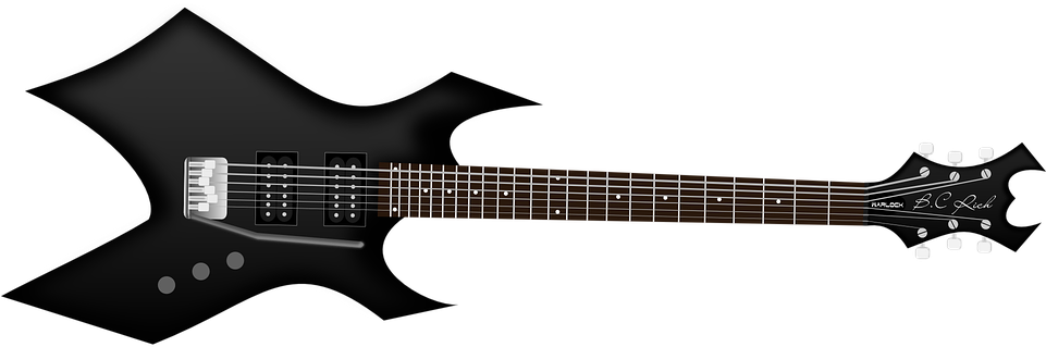 Electric Guitar - Music Instruments Electric Guitar Clipart (960x480), Png Download