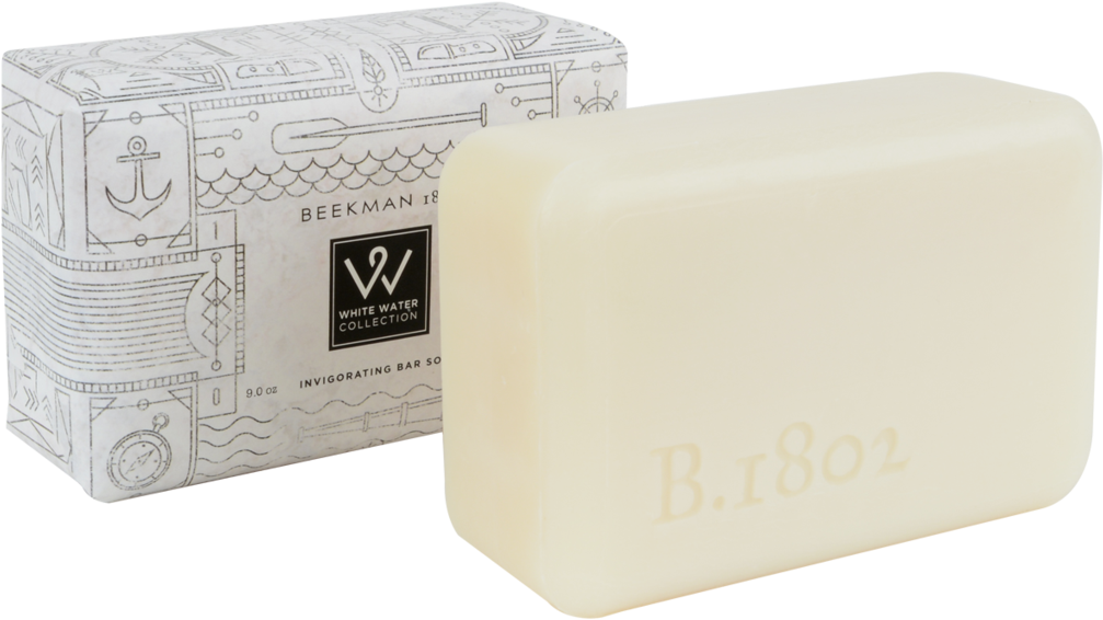 Beekman 9oz White Water Bar Soap Clipart (600x600), Png Download