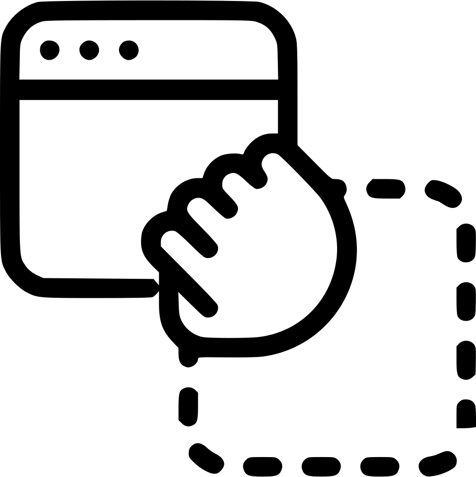 Png File Svg - Drag Ico Clipart (980x982), Png Download