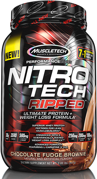 Nitro Tech Ripped 2 Lbs Clipart (600x600), Png Download