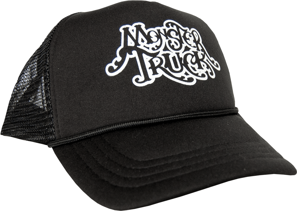 Monster Trucktrucker Hat - Monster Truck Clipart (1140x975), Png Download