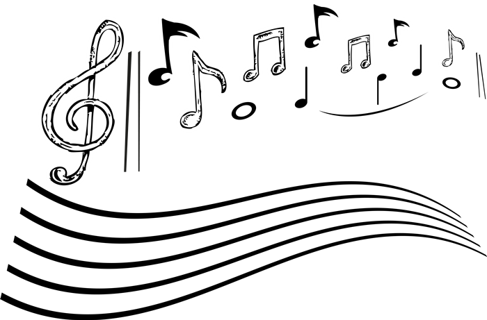 Imágenes De Notas Musicales - Notas Musicales Gif Png Clipart (700x461), Png Download