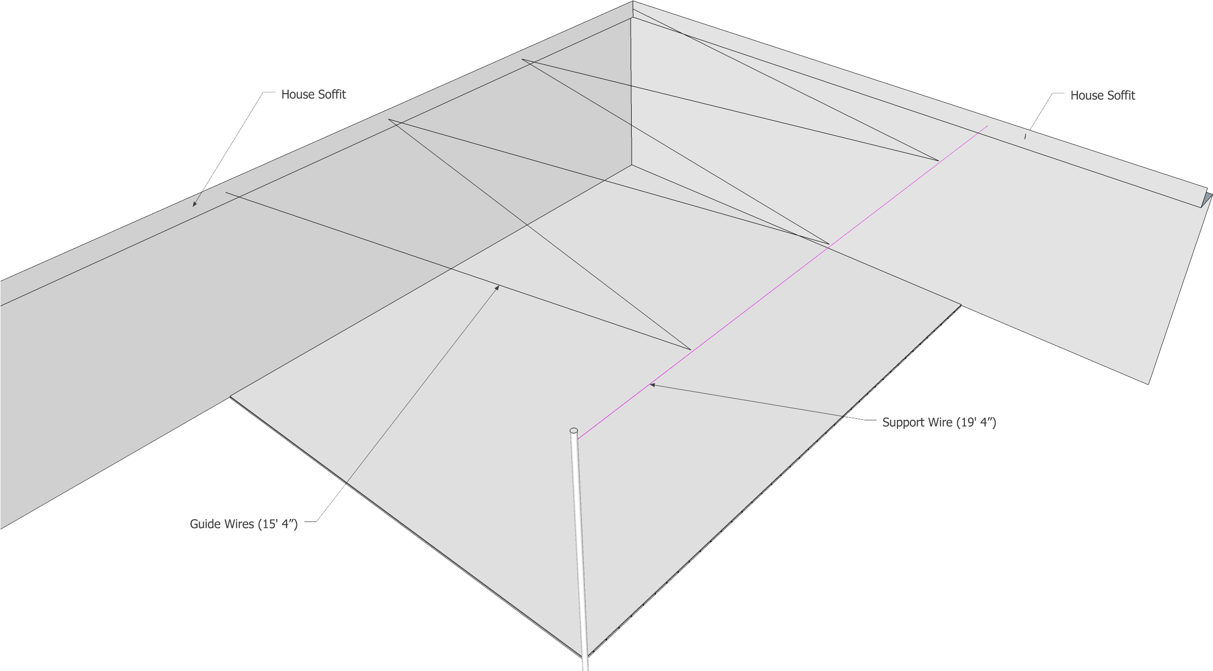 House Diagram - Paper Clipart (2560x1448), Png Download