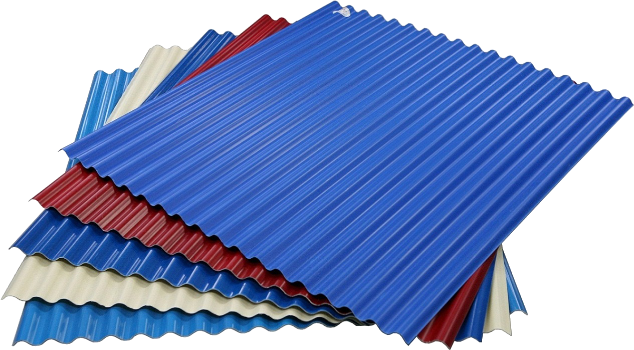 Roofing Png - Gi Colour Coated Sheet Clipart (1271x794), Png Download