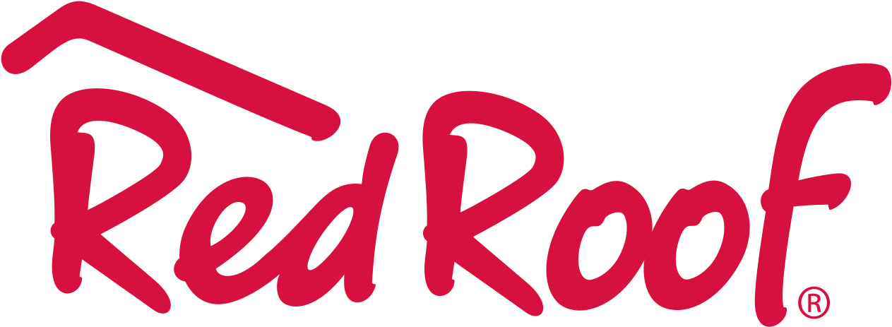 Red Roof Inn Logo Clipart (1200x448), Png Download