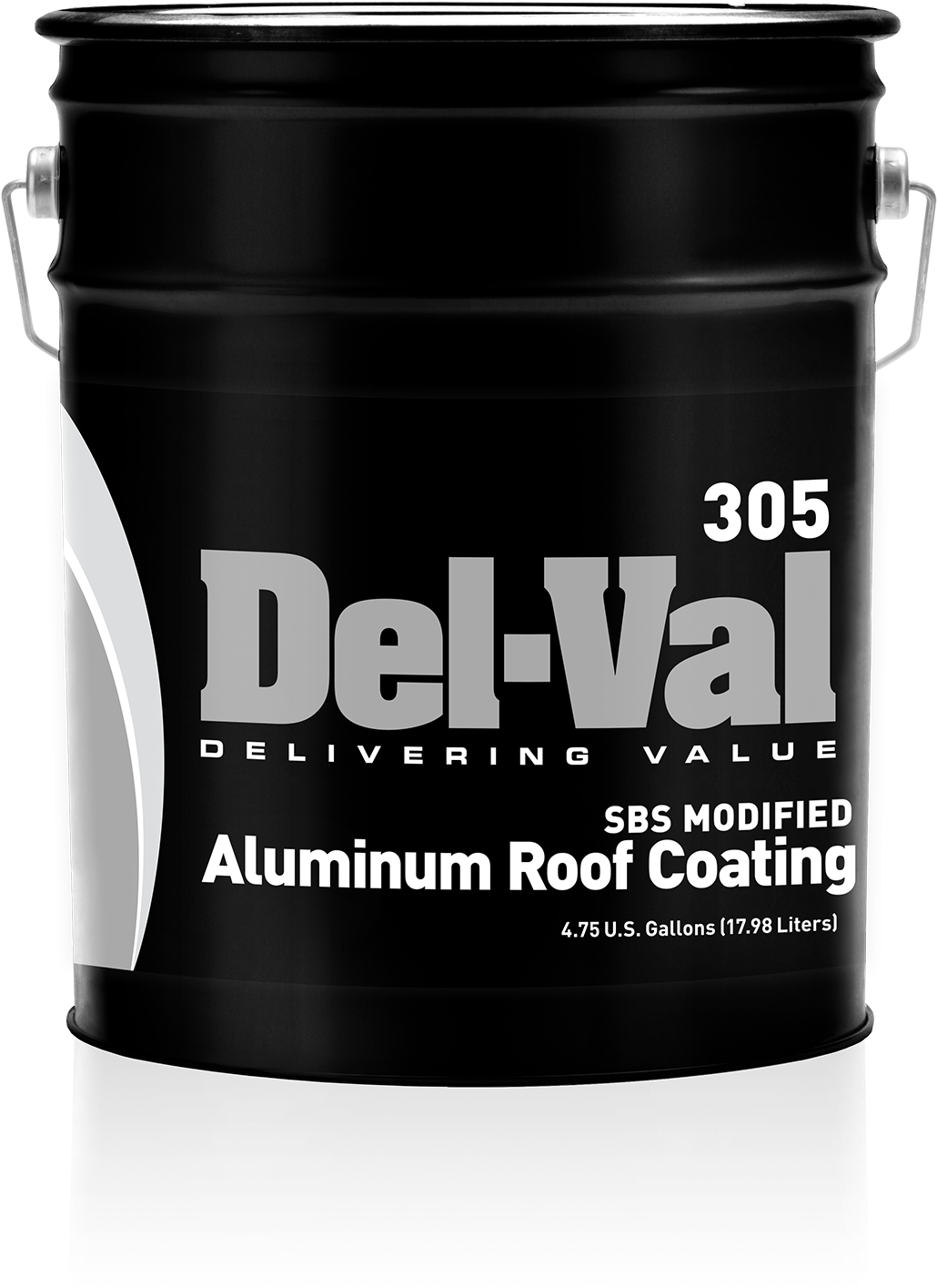 Del-val 305 Sbs Modified Aluminum Roof Coating - Food Clipart (1200x1553), Png Download