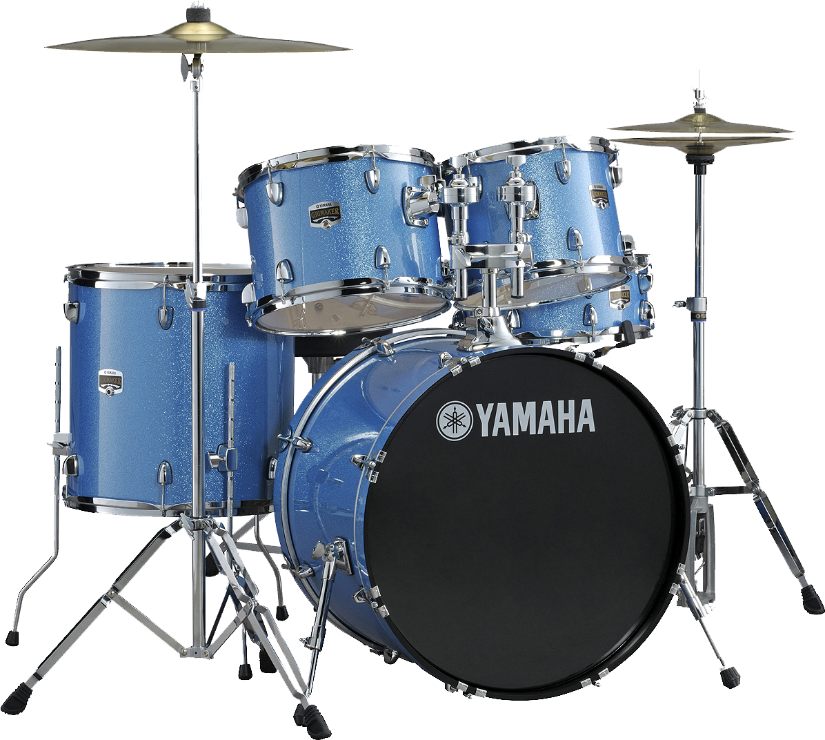 Yamaha Drums Kit - Yamaha Gigmaker Drum Set Clipart (1196x1072), Png Download