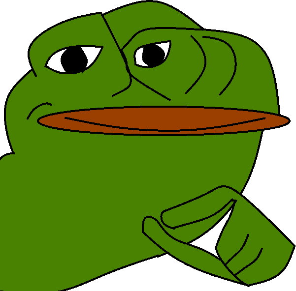 601 X 592 5 - Rare Pepe No Background Clipart (601x592), Png Download