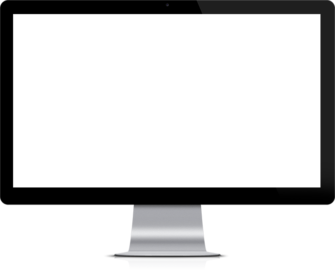 Video Screen Transparent Linkedin - Empty Monitor Png Clipart (691x558), Png Download