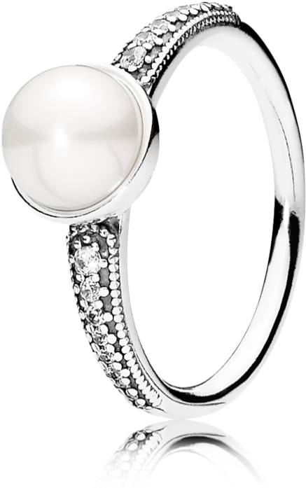 Authentic Pandora Rings Rose Gold Ring Pandora Rings - Pandora Elegant Beauty Ring Clipart (1000x990), Png Download