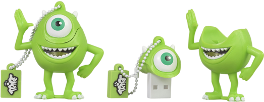 Cle Usb Monstre Et Compagnie Clipart (522x600), Png Download