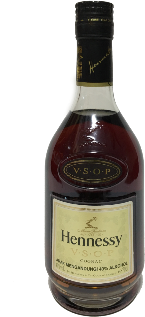 Hennessy Vsop, Cognac 70cl, Acl - Liqueur Clipart (907x1209), Png Download