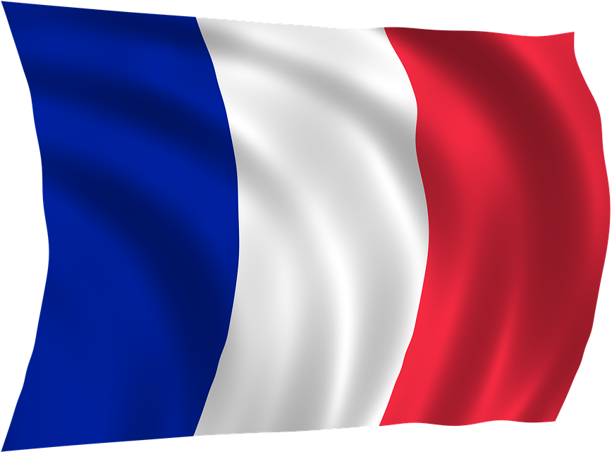 French Flag Flag French France Europe National - France Flag Clipart (960x640), Png Download