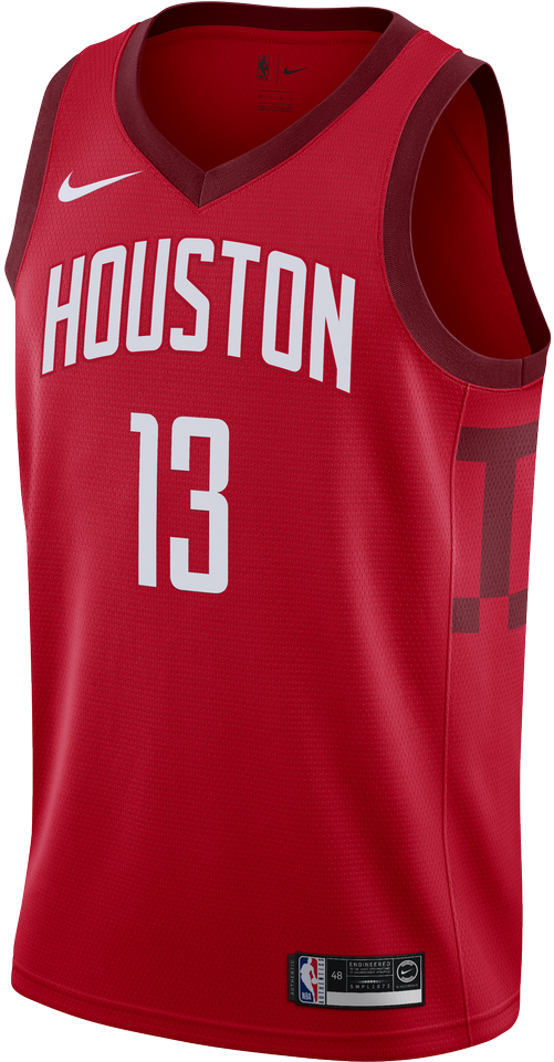 James Harden Nike Swingman Jersey - Houston Rockets Jersey 2018 Clipart (960x960), Png Download
