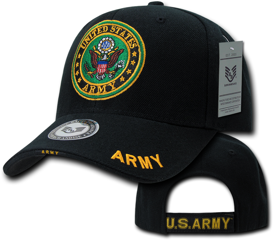 Rapid Dominance Us Army Logo Official Legend Branch - Gorras Bordadas Logos Clipart (1000x1000), Png Download
