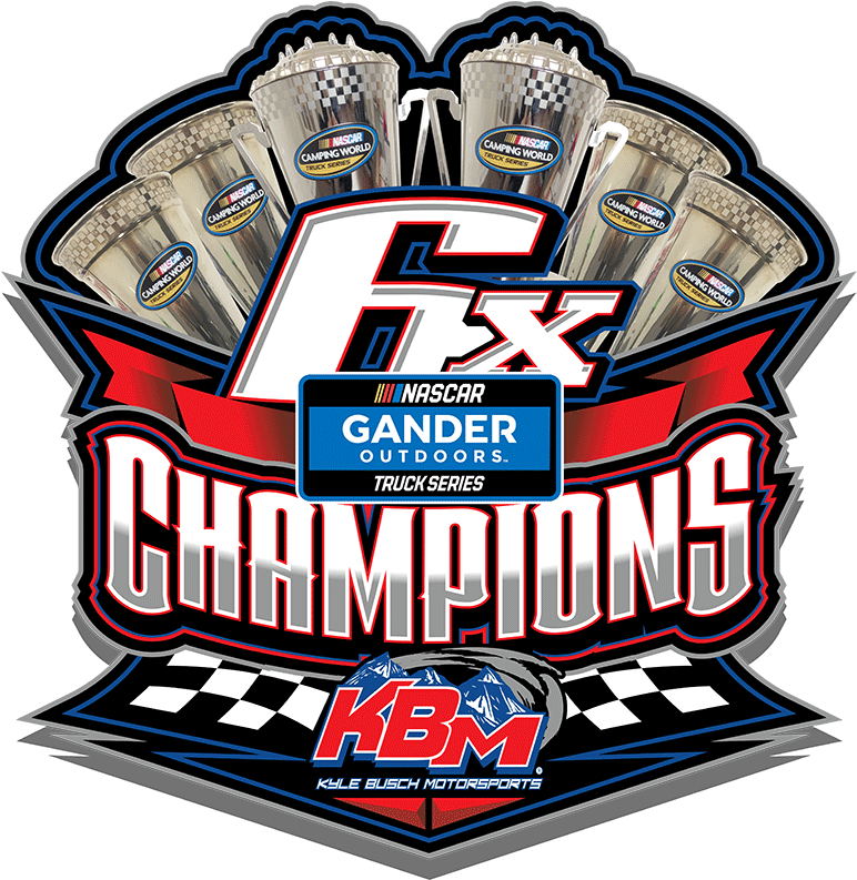 Follow Us - Kyle Busch Motorsports Clipart (808x800), Png Download
