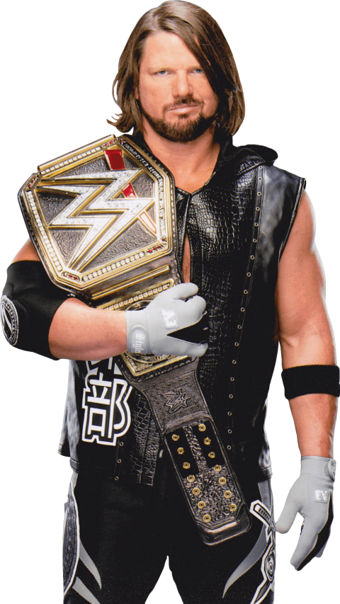 Free Png Download Aj Styles Gray Attire Png Images - Aj Styles Wwe Champion Png Clipart (480x853), Png Download