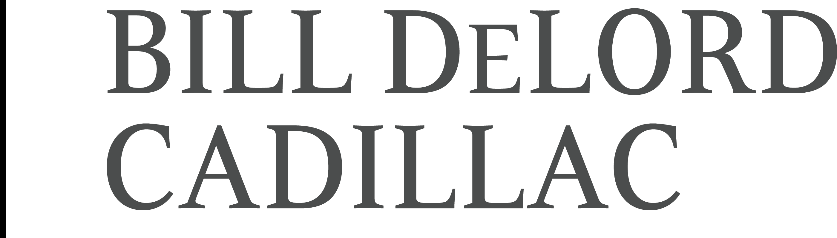 Lebanon Cadillac Dealer - Black-and-white Clipart (3000x900), Png Download