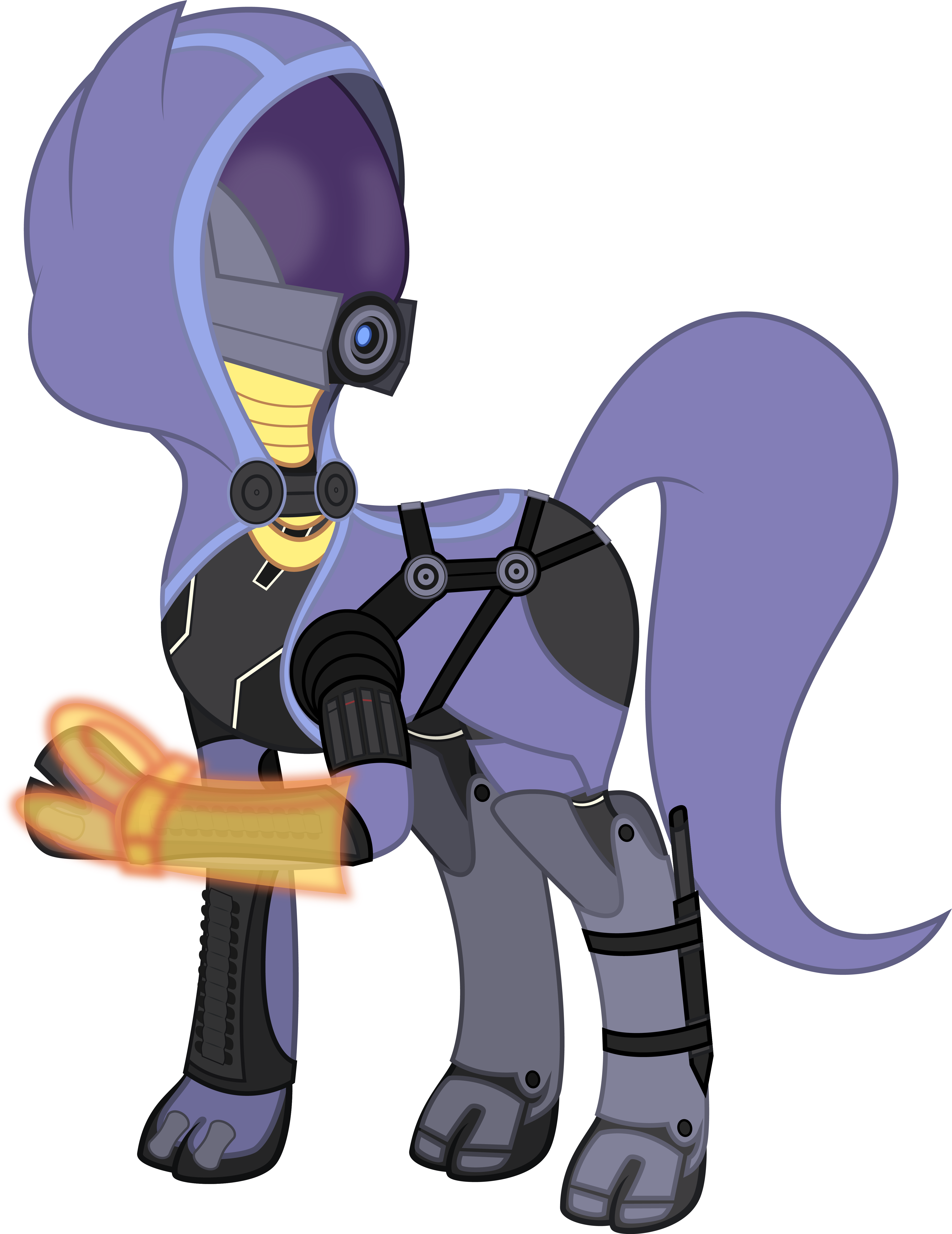 Mass Effect 3 Mass Effect - Cartoon Clipart (4682x5877), Png Download