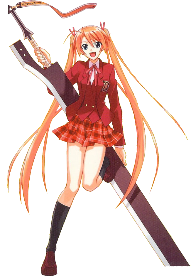 Asuna Kagurazaka - Mahou Sensei Negima Asuna Clipart (666x993), Png Download