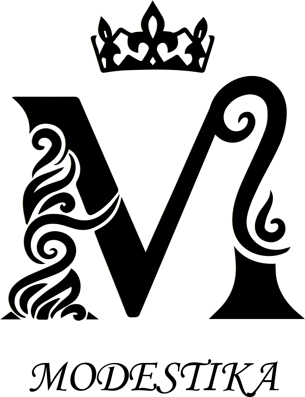 Png Logo Modestika Fond Transparent - Illustration Clipart (1002x1322), Png Download