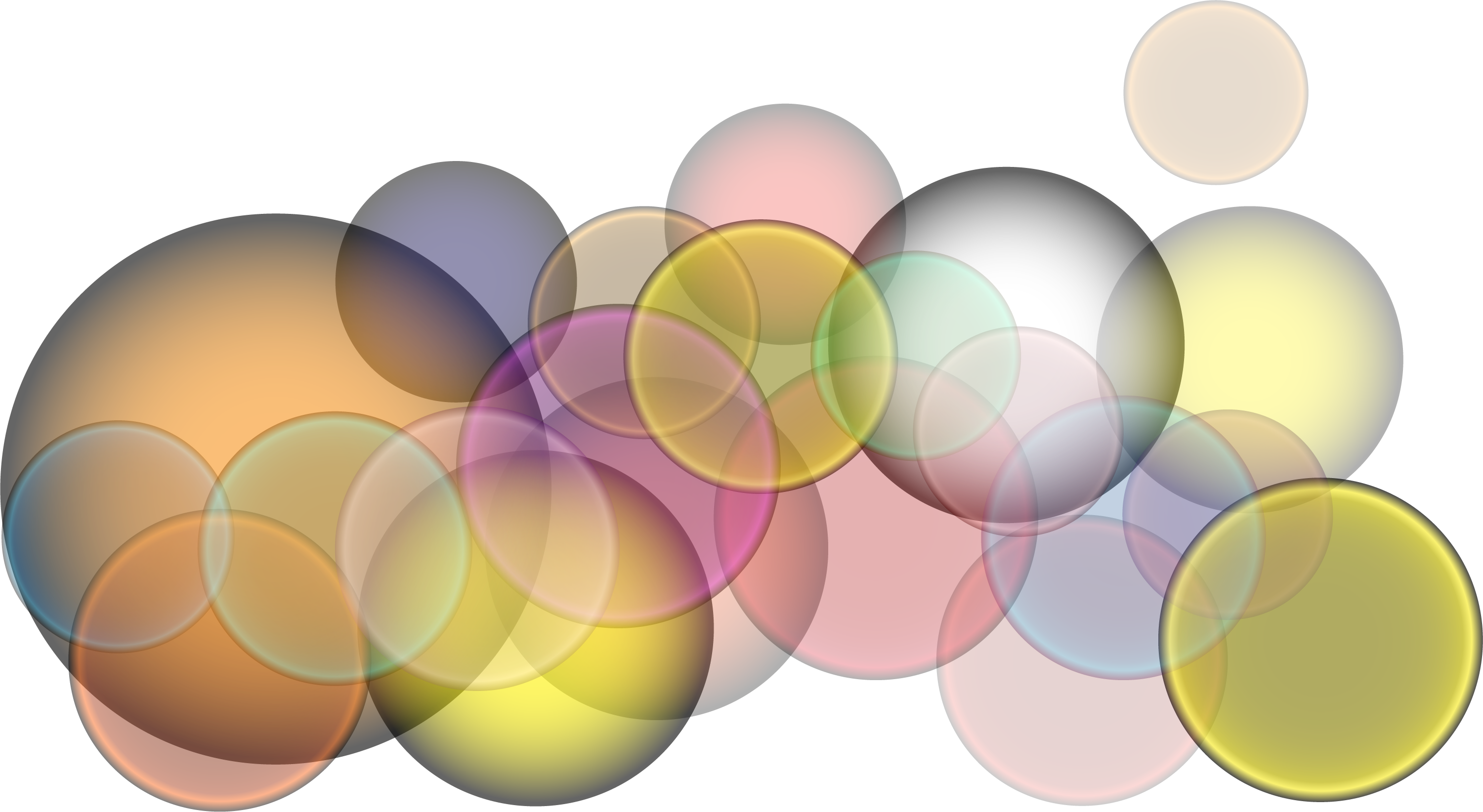 3001 X 1644 11 - Bubble Color Png Clipart (3001x1644), Png Download
