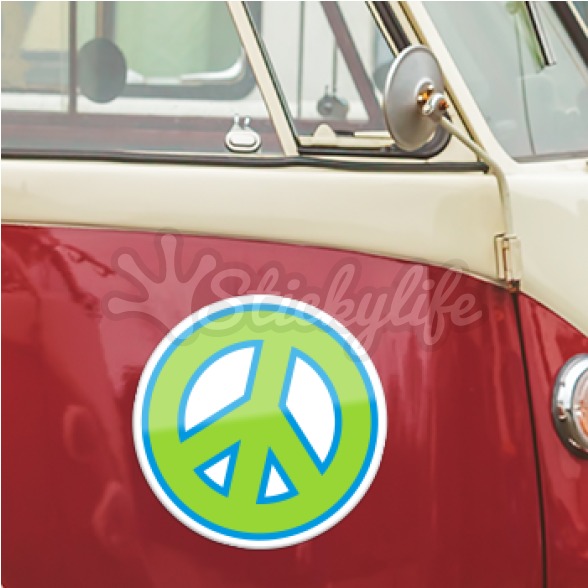 Custom Circle Car Magnet - Volkswagen Clipart (940x587), Png Download