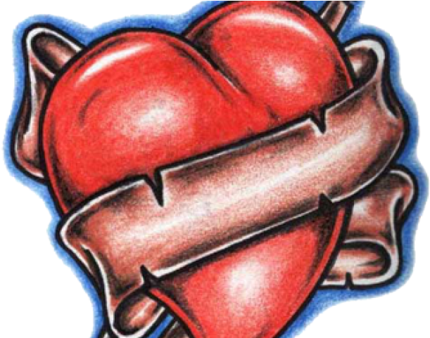 Heart Tattoos Png Transparent Images - Cb Editing Tattoo Png Clipart (640x480), Png Download