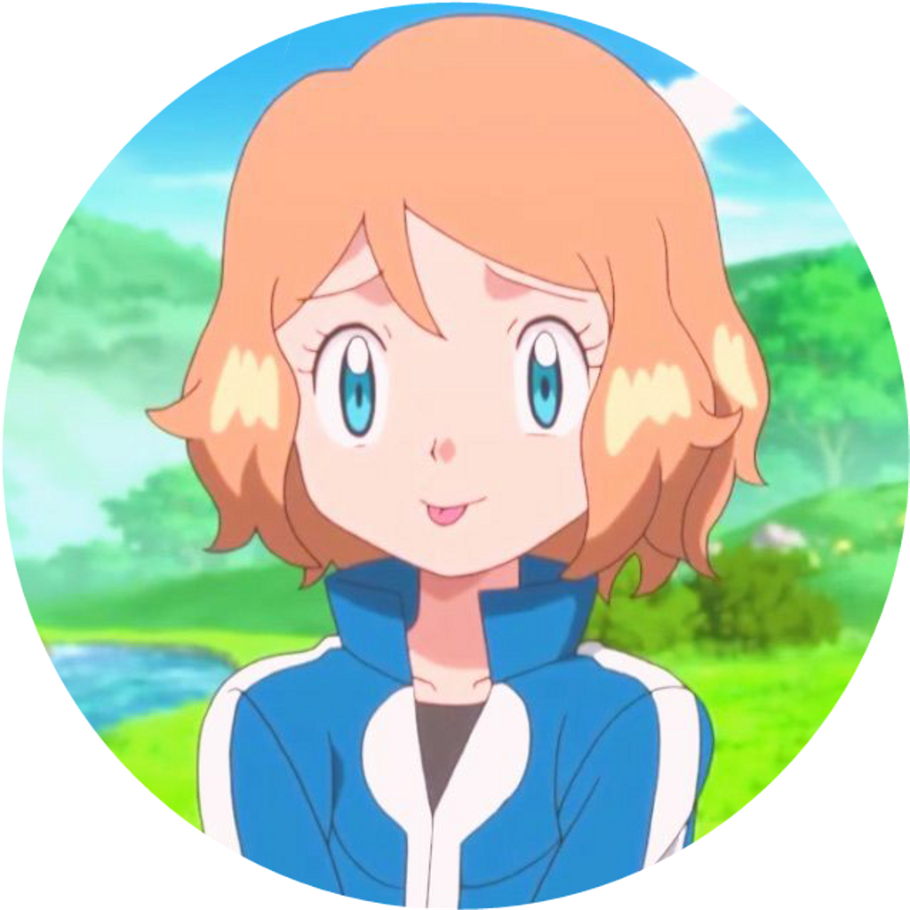 Waifu Sticker - Gif De Pokemon Serena Clipart (1024x1024), Png Download