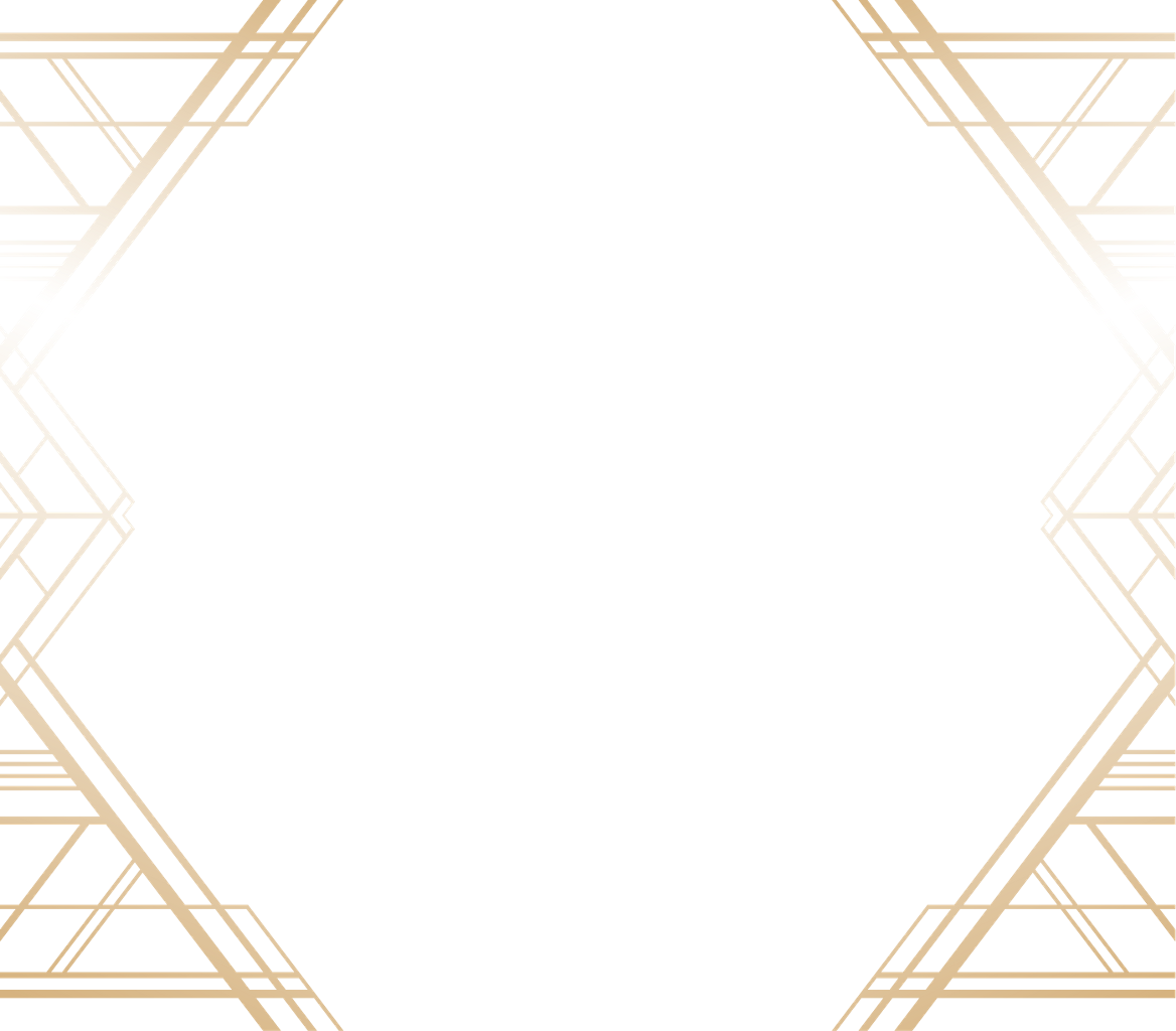 Gold Geometricshapes Geometric Frame Border Decor Decor - سكرابز شكل سداسي ذهبي Clipart (1168x1024), Png Download