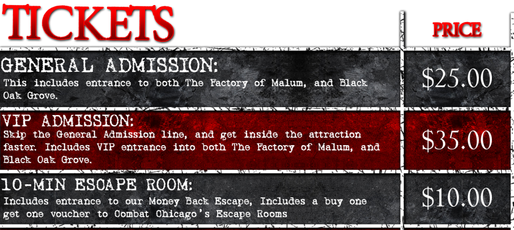 Chicago Haunted House Ticket Prices For Midnight Terror - Batman Clipart (1024x458), Png Download