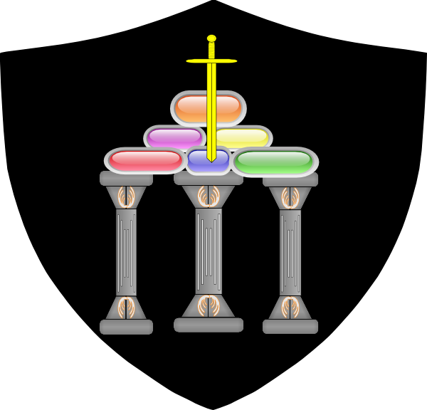 Original Png Clip Art File Pillars Of The Church Updated Transparent Png (600x576), Png Download