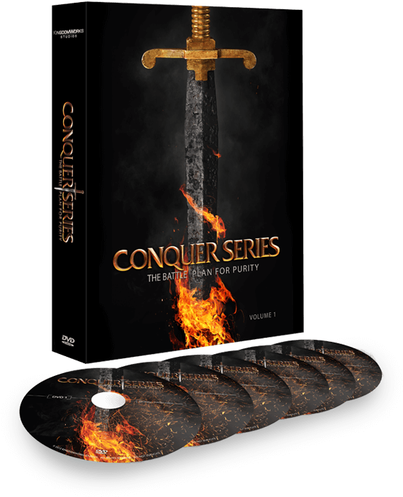 Dvd Set - Conquer Series Clipart (600x780), Png Download