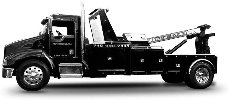 Black Towing Clipart (975x425), Png Download