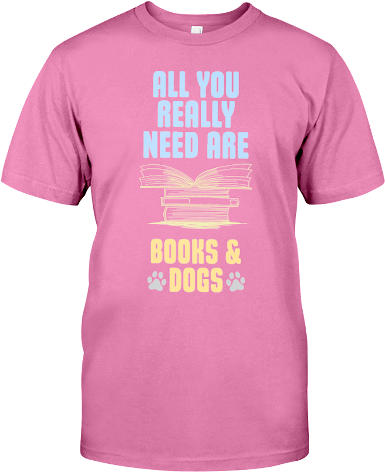 Books & Dogs Bella Fashion Tank , Png Download Clipart (757x928), Png Download