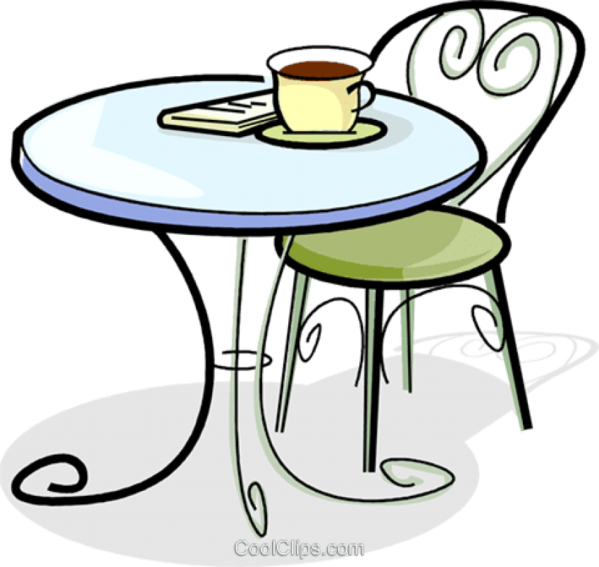 Free Png Download Coffee Cup On Table Png Images Background - Table For Coffee Clipart Transparent Png (850x804), Png Download
