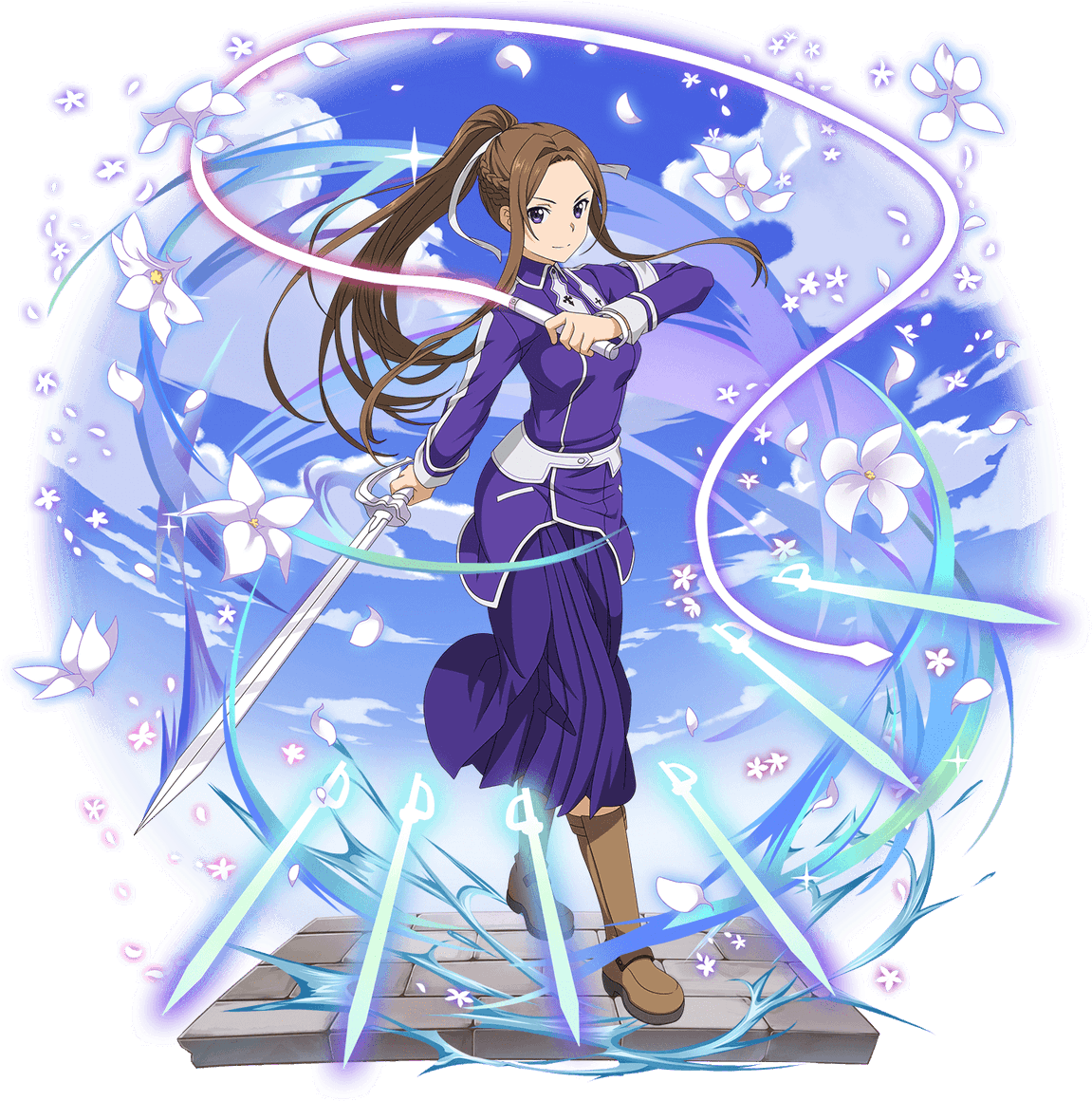 Sao Wikia On Twitter - Sword Art Online Sortiliena Serlut Clipart (1200x1200), Png Download