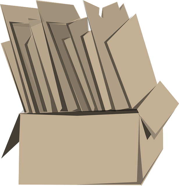 Cardboard Boxes - Cardboard Clipart - Png Download (616x640), Png Download
