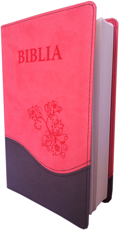 Biblia Ntr , Coperta Imitatie Piele, Roz - Book Cover Clipart (600x900), Png Download